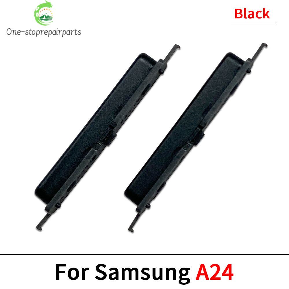 New For Samsung A14 A24 A34 A54 4G 5G Side Key Power and Volume Buttons Button Replacement Parts Samsung phone repair parts