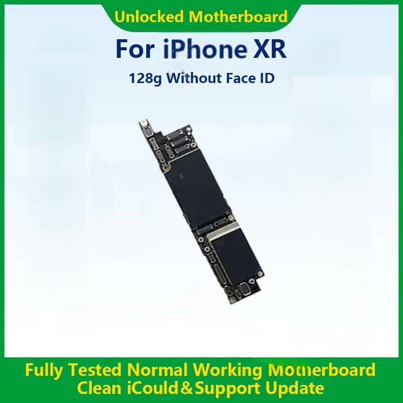 100%Working Mainboard For iPhone X/XR/XS Max With Face ID Fully Tested Cleaned iCloud And Unlocked Motherboard Fast Shipping  iPhone phone repair parts
