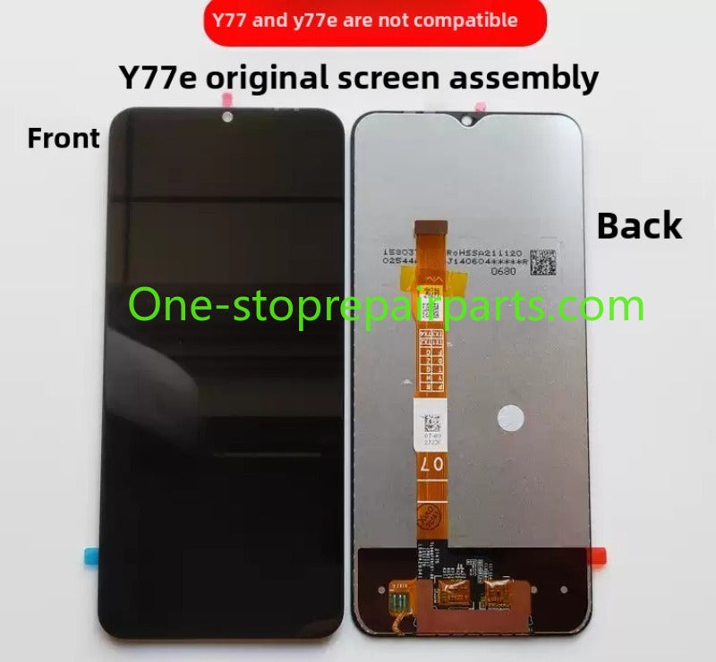 LCD touch screen assemly for VIVO Y77 5G Y77e/Y72t Y55s glass digitizer display original screen assembly