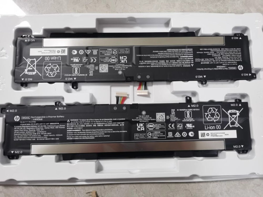 Genuine New battery for WK04XL HP Victus Pro TPN-Q263/264 HP Omen 16-B 16-C Victus 15-F 16-D 16-E 16-D0000NC 16-D0001NX 16-D0023DX 16-D0298NF 16-E0002SL 16-E0004UR 16-E0917ND 16-E0054UR 15-FA0025TX 15-FB0052AX HSTNN-OB2C M38822-AC1 HP laptop repair p