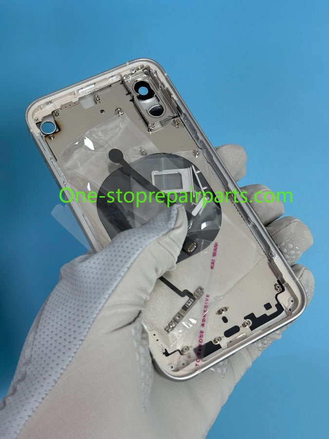 DIY Back housing For iPhone XS Max Like 17 Pro max Back Cover For iPhone XR 12 to 17 Pro 11 to 17 Pro Housing X XS Up To 17 pro iPhone phone repair parts