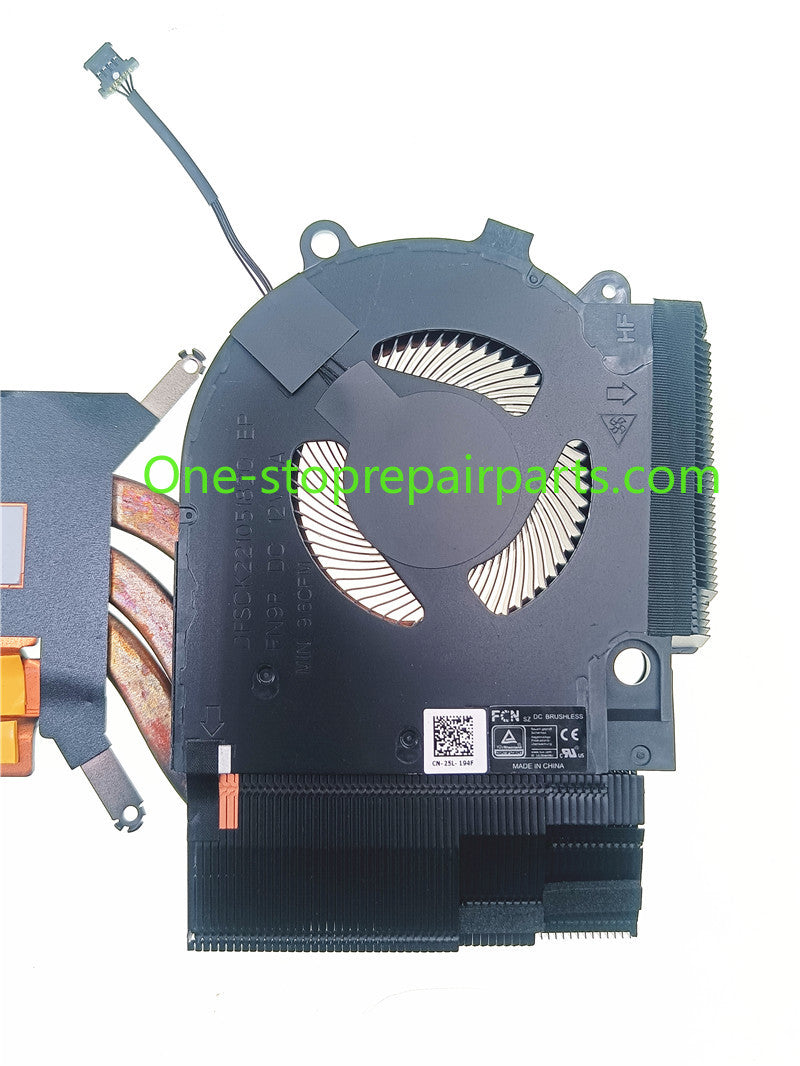CPU GPU Cooling Fan Heastsink Assemble For Dell G15 5510 5511 5515 5520 5521 5525 Radiator Fan Module 0JPVVG 05YW78 0CD2W3 0C6FY4 060XK7 08J8F5 0Y5MJD 0XF50C 0G7V1F 01FM26 0V1KC2 Dell laptop repair parts