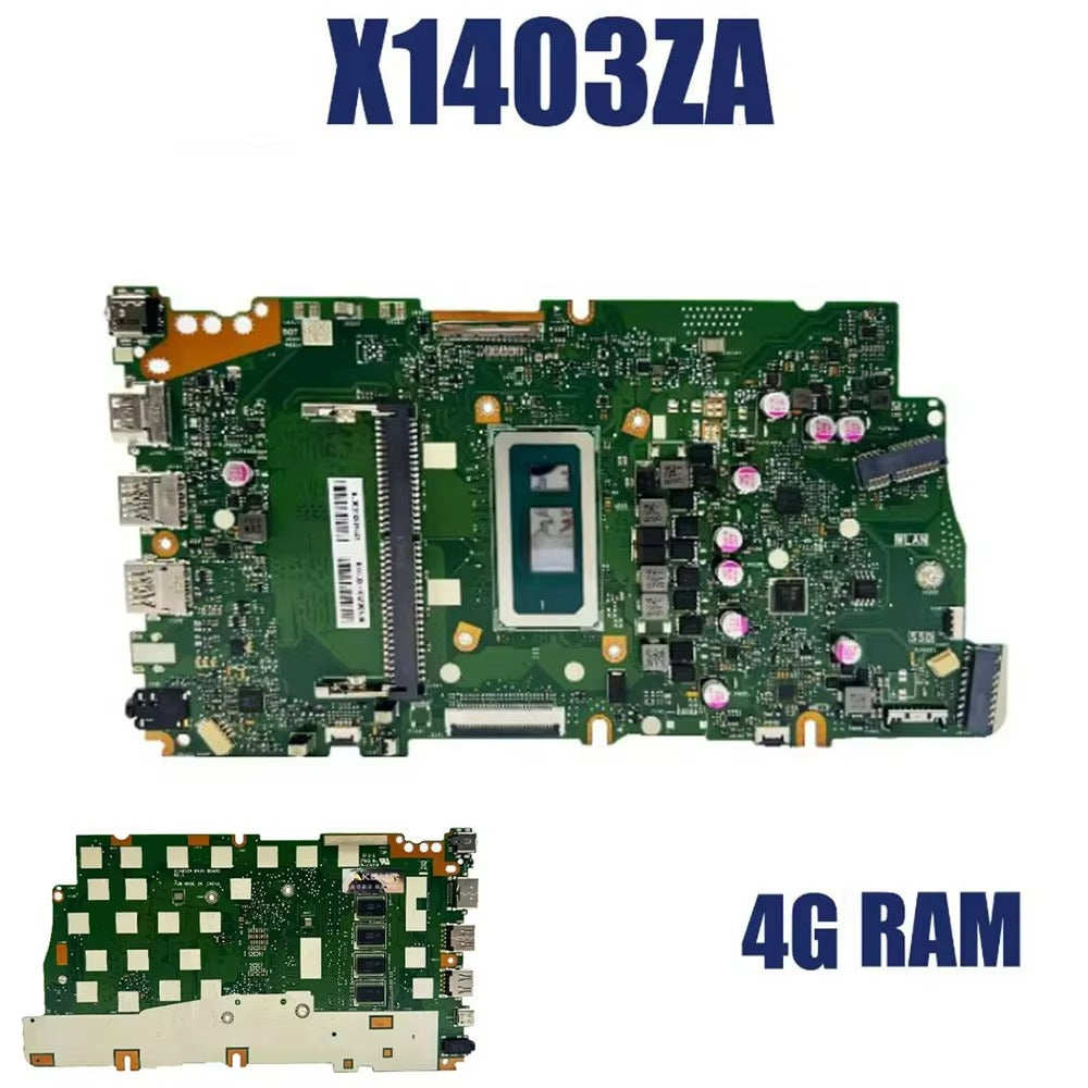 X1403ZA For ASUS VivoBook X1503ZA X1703ZA X1403Z X1603Z X1402ZA X1405ZA X1503ZA X1603ZA X1505ZA X1605ZA Laptop Motherboard ASUS laptop repair parts