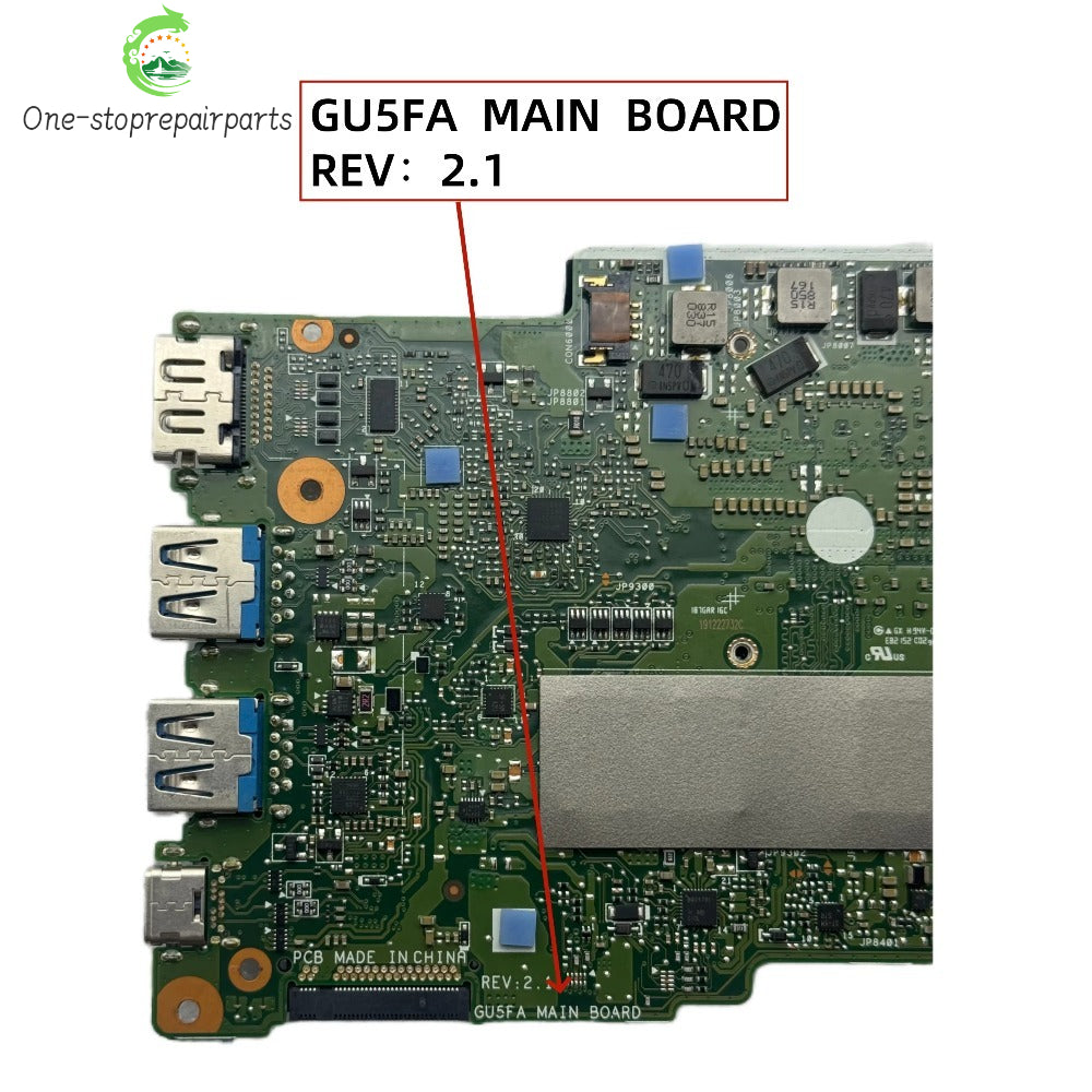 For Acer Swift SF515-51T Laptop Motherboard With i5-8265U i7-8565U CPU 8GB/16GB-RAM 512GB-SSD GU5FA MAIN BOAYD NB.H6911.004 Acer laptop repair parts