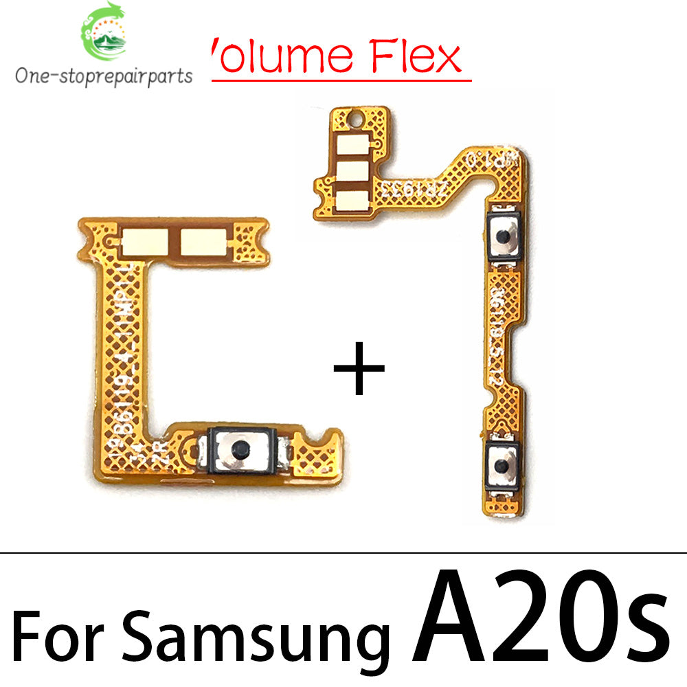 Volume Power Switch On Off Button Key Flex For Samsung A10 A20 A30 A40 A50 A70 A01 A11 A10s A20s A21s A30s A51 A21 A31 A71 A02s Samsung phone repair parts