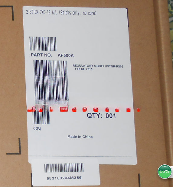 Servicer HP HPE AF500A PDU Expansion Strip with 2 Patch Boards 417585-001 411273-002