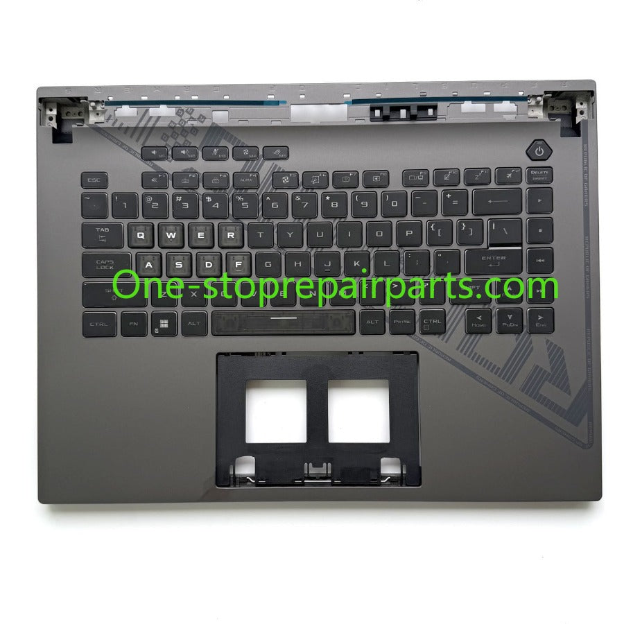 Upper top case keyboard assembly for ASUS ROG Strix Scar 16 ROG G634 Strix Scar 17 SE Strix 7 8 G16 G614JV-AS73 SCAR 16 G614J G614P G634J 2023 2024 year Palmrest keyboard assembly ASUS laptop repair parts