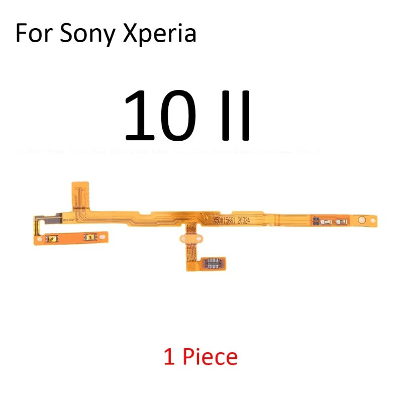 Switch Power ON OFF Key Mute Silent Volume Button Ribbon Flex Cable Parts For Sony Xperia Pro I 10 II III Lite Plus V VI Sony phone repair parts