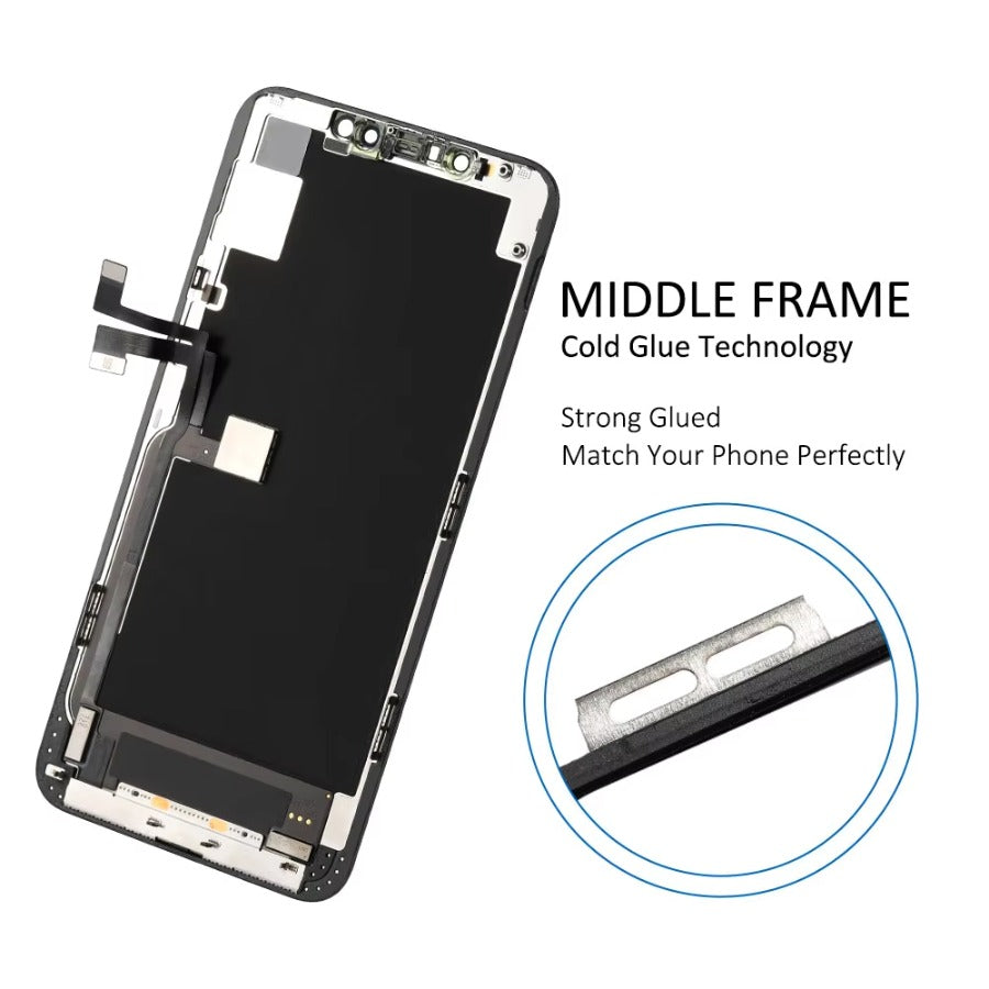 AAA+ OLED For iPhone X XR XS Max LCD Display 11 Pro Max 12 Pro 13mini Digitzer Assembly For iPhone 13 Pro Max LCD Touch Screen iPhone phone repair parts