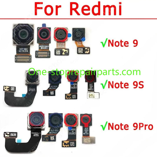 Rear Back Camera For Xiaomi Redmi Note 9 Pro 9S 9Pro Note9 Main Backside Camera Module Flex Replacement Spare Parts Xiaomi phone repair parts