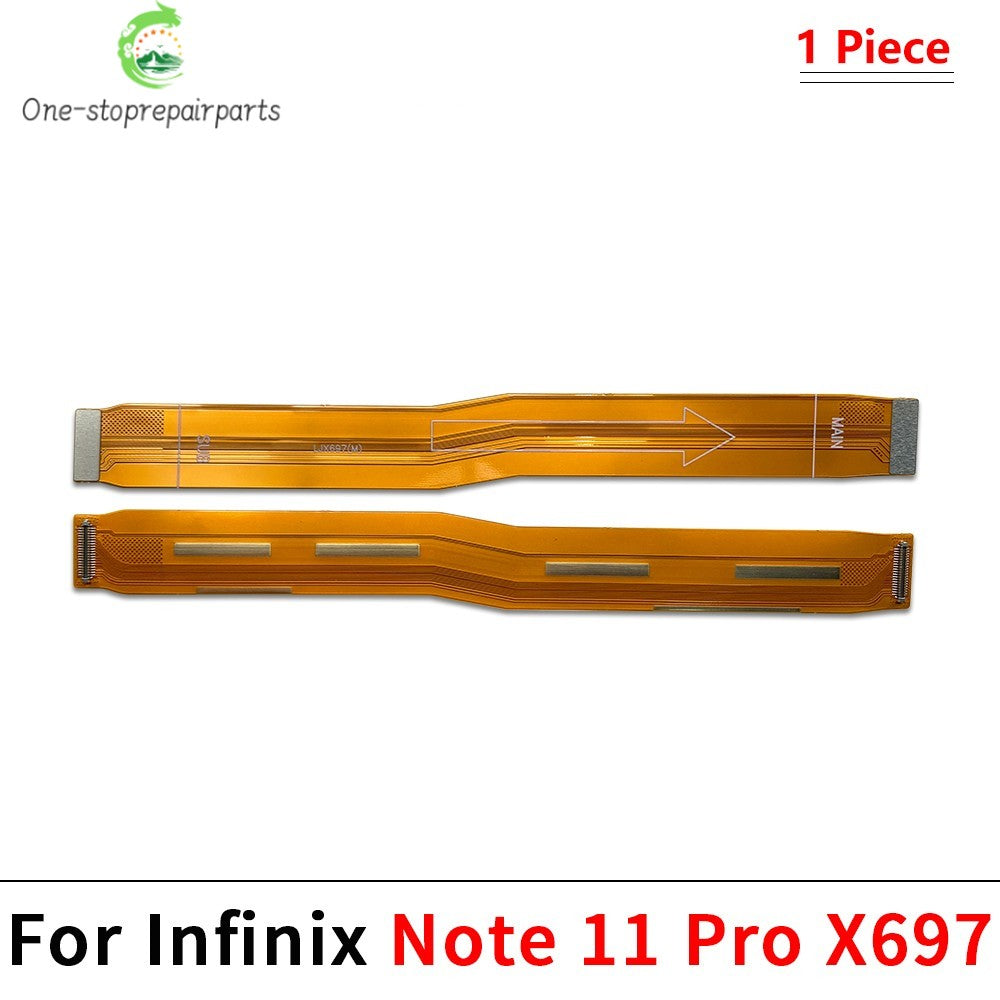 10Pcs, Main Board Motherboard Connector Board Flex Cable For infinix Note 10 11 12 30 30i 40 Pro G96 VIP 4G 5G X693 X663 X697  infinix phone repair parts