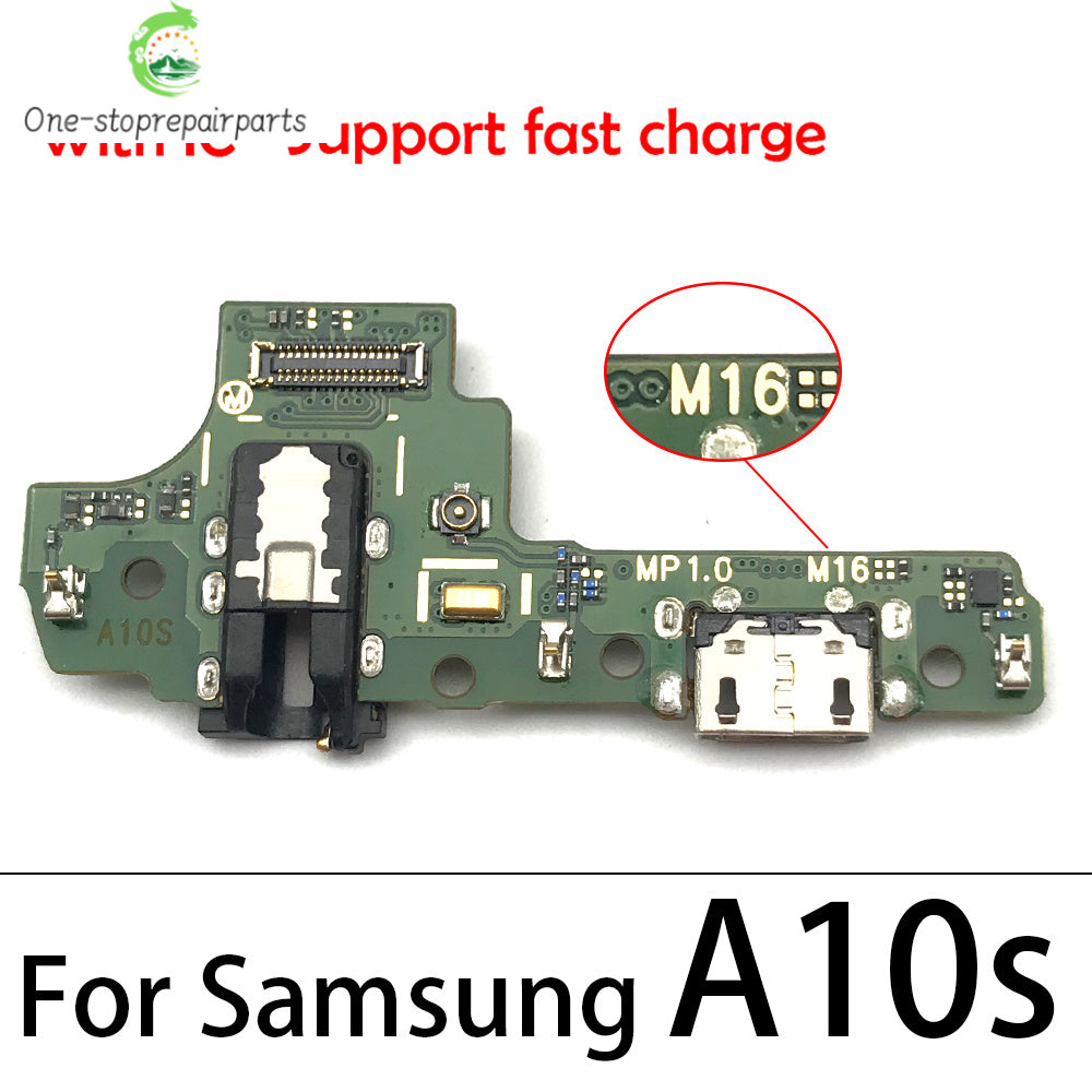 10Pcs USB Charger Charging Port Dock Connector Board Flex Cable For Samsung A10s A20s A30s A50s A21s A03s A03 Core A04 A04s Samsung phone repair parts