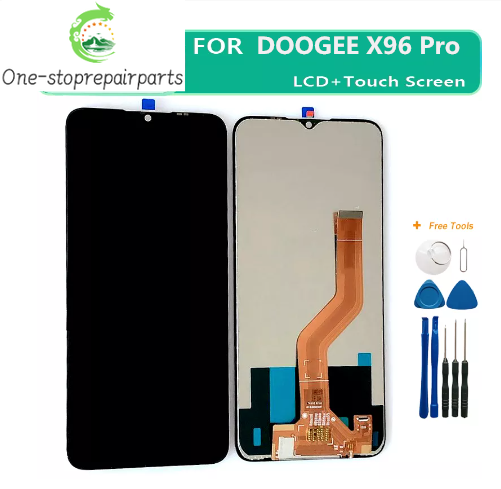 New Original DOOGEE X96 LCD Display + Screen Touch Digitized Assembly Replacement With Tools For DOOGEE X96 Pro Phone Doogee phone repair parts