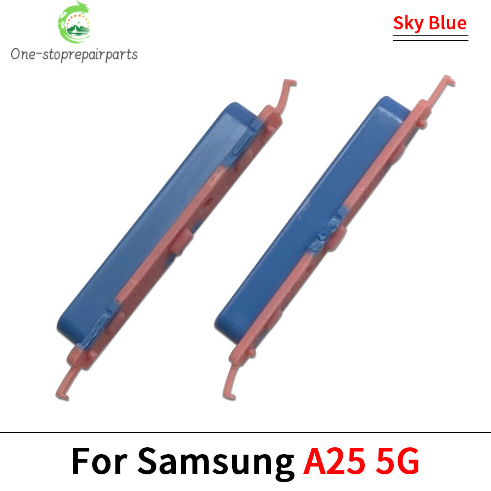 New For Samsung A05 A05s A15 A25 A35 A55 Power Button + Volume Side Button Key Replacement Parts Samsung phone repair parts