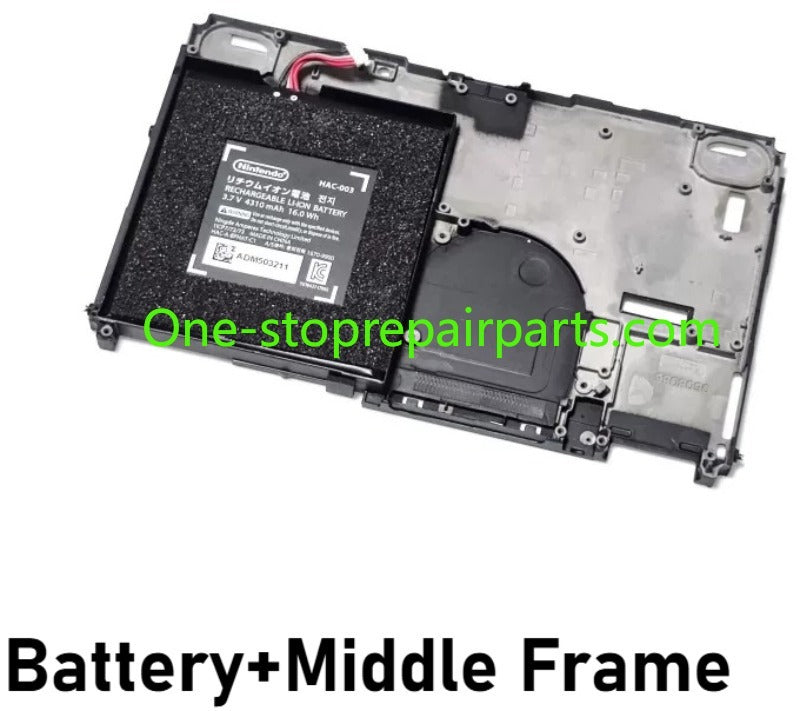 Genuine 4310mAh 16Wh HAC-003 Nintendo Switch HAC-001 HAC-001(-01), HAC-S-JP/EU-C0 Switch OLED Nintendo Switch Console Replacement Battery with frame Game console repair parts