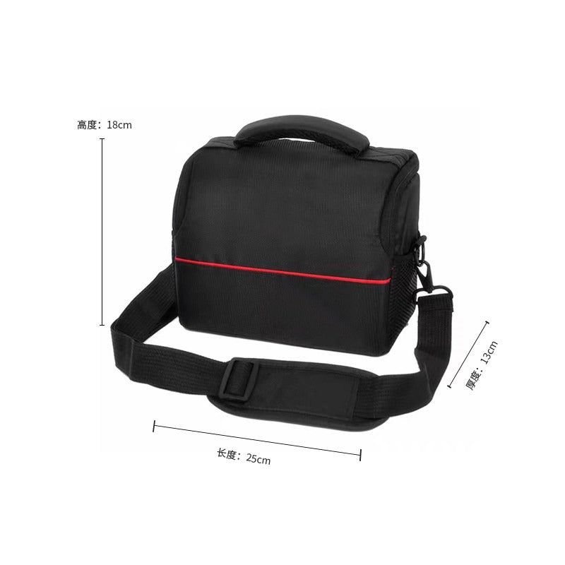 Canon Sony Single Shoulder Oblique Span Universal Camera Bag Micro Single SLR Moisture-proof Waterproof Shockproof Portable Digital Camera Bag Digital camera accessories