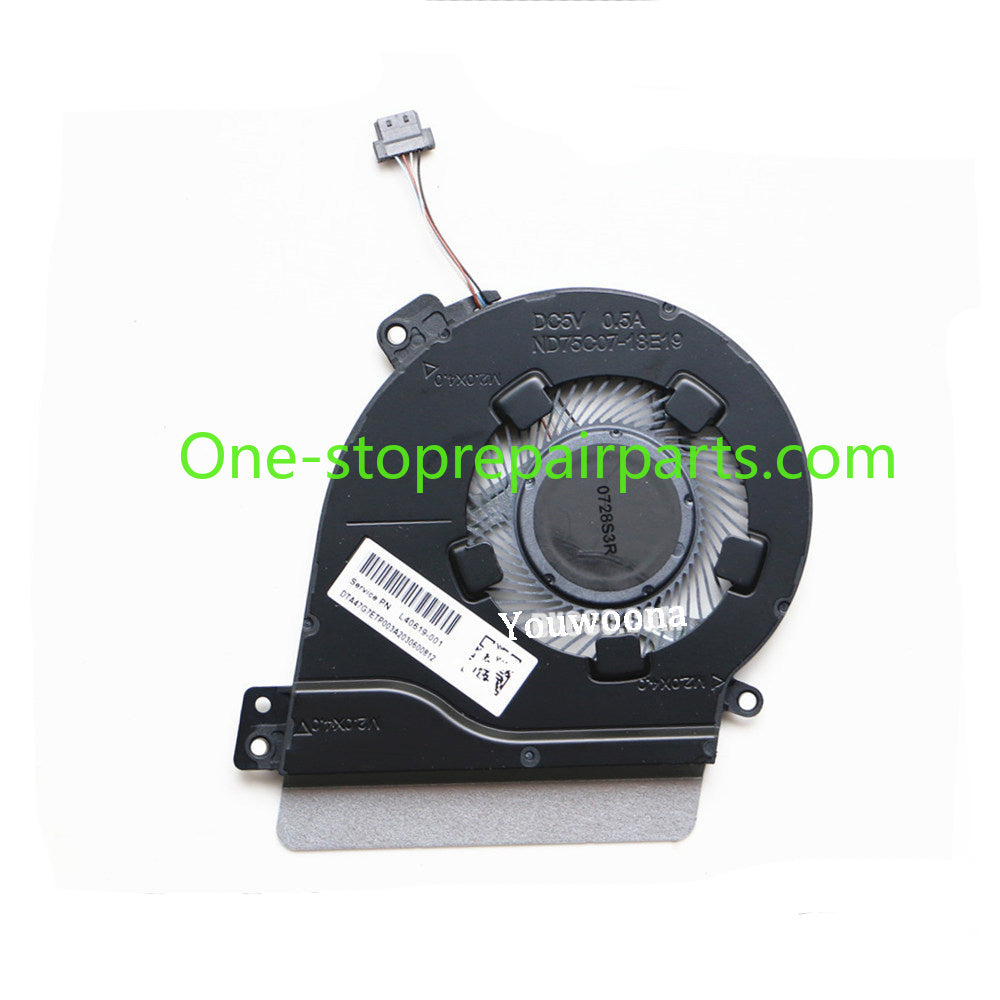 New Original Laptop CPU Cooling Fan For HP TPN-Q208 15-CS 15-CS3037TX  L40619-001 L40620-00 HP laptop repair parts