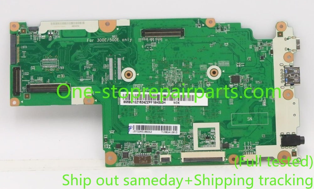 5B21E21624 For Lenovo 11 300e Gen 2 Chromebook Motherboard (4GB Ram, 32GB Storage, Intel Celeron N4020 Processor, Rev 1.5, WFC, No SD Reader)