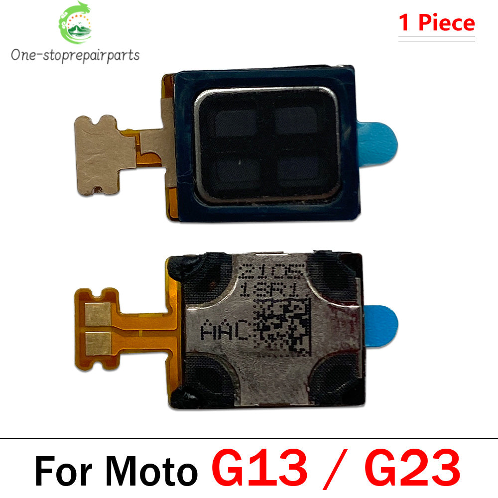 Front Top Earpiece Earphone Ear Speaker Sound Receiver For Moto G22 G32 G52 G62 G72 G82 G13 G23 G53 G73 G04 G14 G24 G34 G54 G84 Motorola phone repair parts