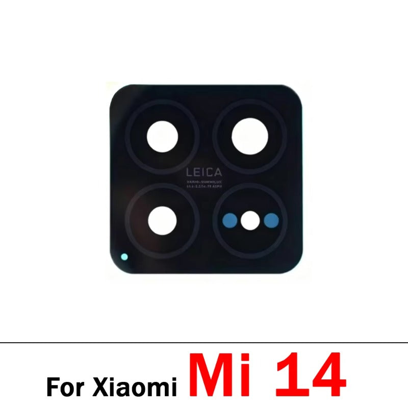 Rear Back Camera Glass Lens For Xiaomi Mi 10 10T 11 11T 12 12T 13 14 14T 15 15T Pro Lite Pro 5G Camera Lens With Adhesive Xiaomi  Xiao mi phone repair parts