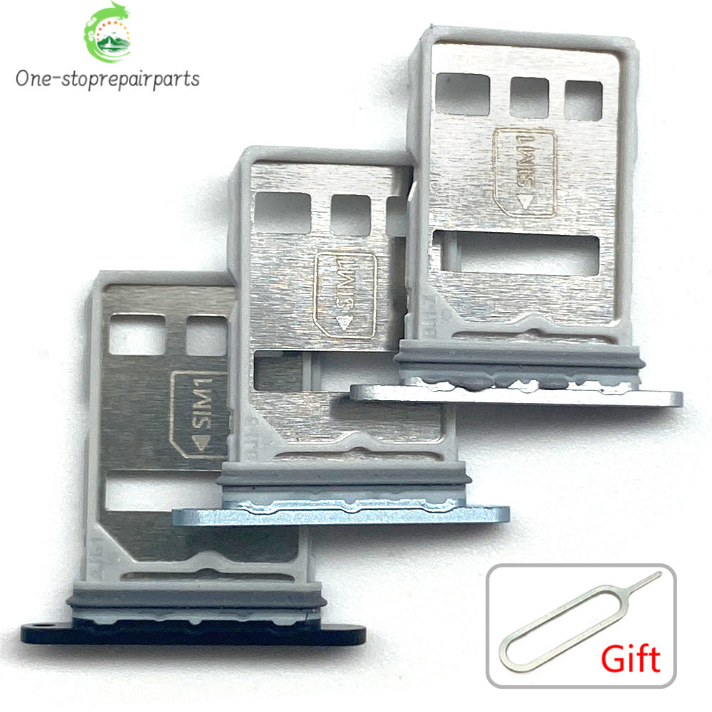 10Pcs, SIM Card Holder Tray Slot Holder Adapter Socket For Huawei Mate 50 60 Pro Plus 4G 5G Huawei phone repair parts