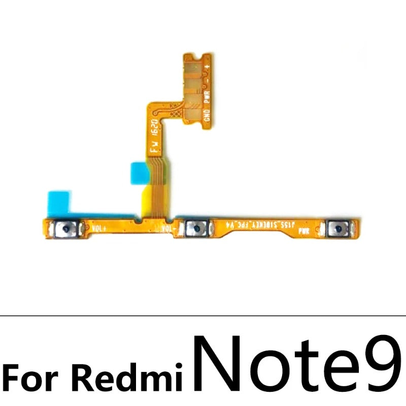 Power ON OFF Volume Camera Key Button Switch Flex Cable For Xiaomi Redmi 7 7A 8 8A 9 9A Note 7 8 8T 9 10 Pro 9s MI 10T Lite 10 Xiaomi  Xiao mi phone repair parts