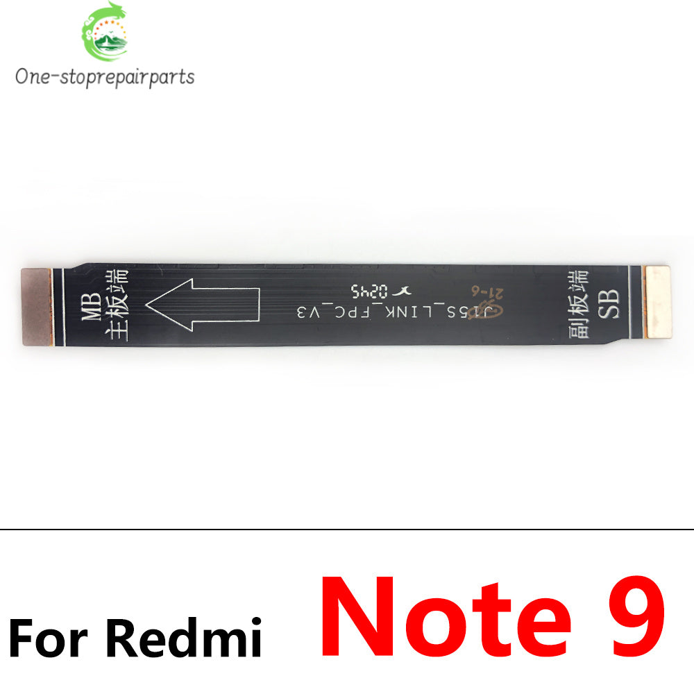 50Pcs/Lot, Main Board Motherboard Mainboard Flex Cable For Xiaomi Redmi 9 9A 9C 6 6A 8A Note 10 10s 8 7 6 Pro Note 11 4G 5G  Xiaomi  Xiao mi phone repair parts
