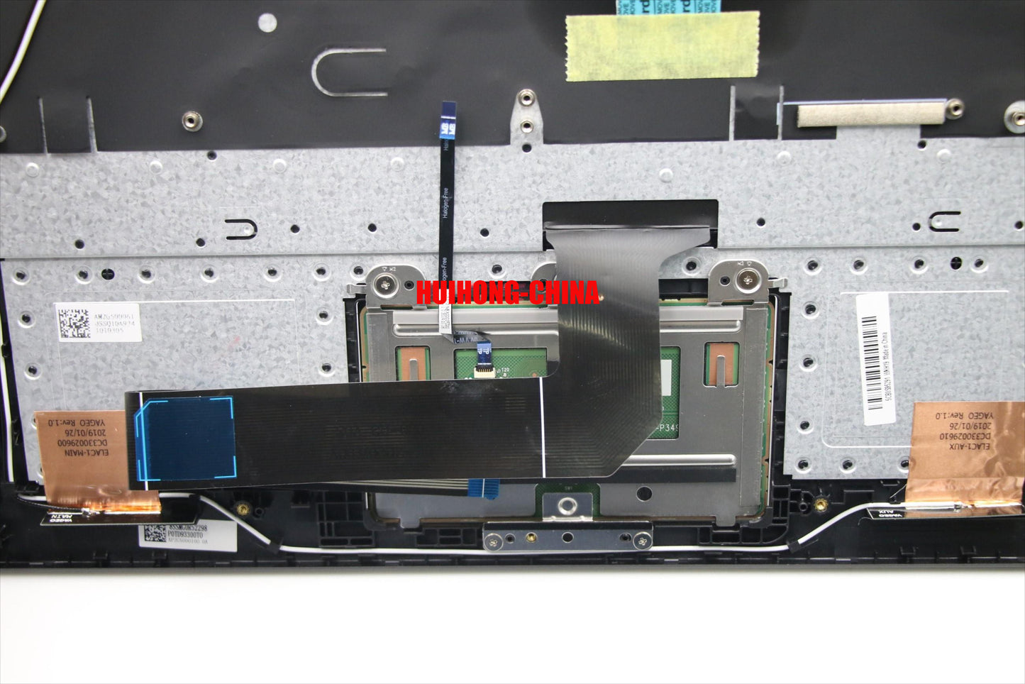 5CB0S95291 Lenovo  Keyboard Assembly 14W topcase  Case with Keyboard Touchpad  Upper Case C81MQ (US) NBL KB_US