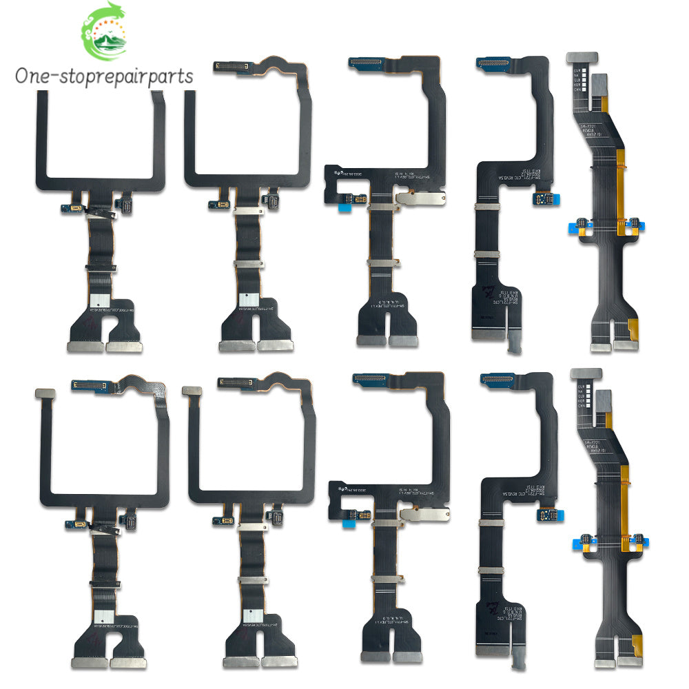 New Spin Axis Flex For Samsung Z Flip 1 2 3 4 5 F700 F707B F711 F721 F731 5G MainBoard Connector LCD Display USB Flex Cable Samsung phone repair parts