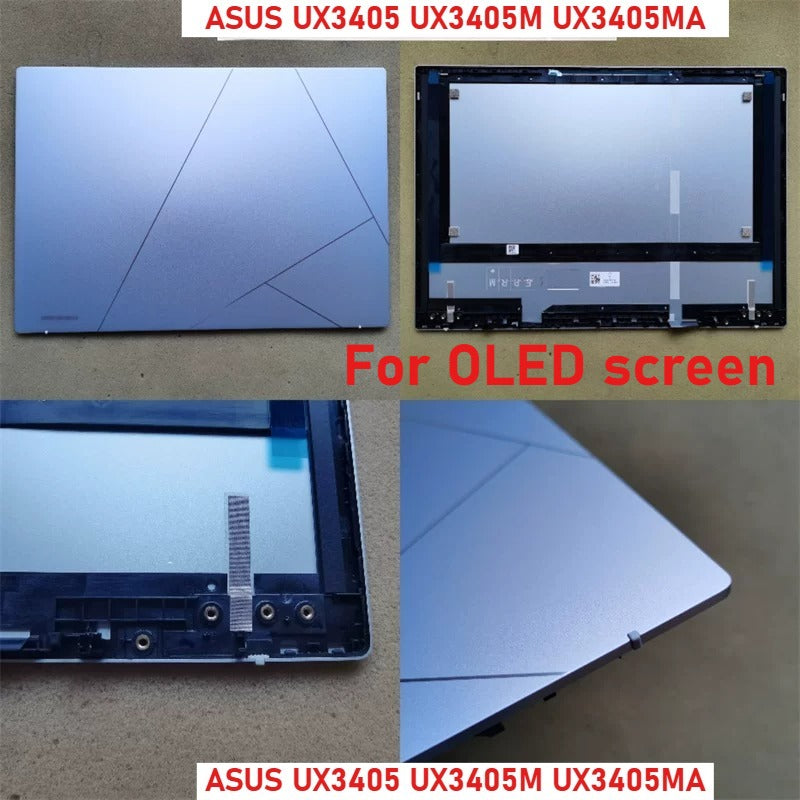 Cover case For ASUS UX3405 UX3405M UX3405MA 2024 LCD Back Cover Bezel frame topcase palmrest upper bottom HINGE cover ASUS laptop repair parts