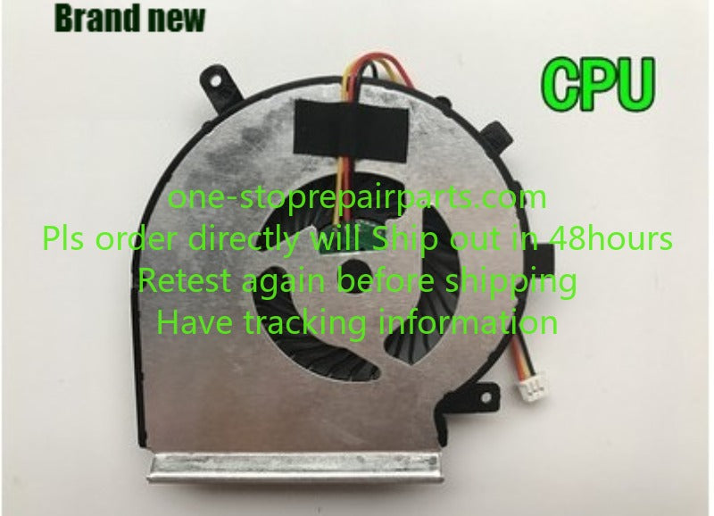 Genuine CPU & GPU Cooling Fan for MSI GE62 GE72 PE60 PE70 GL62 GL72 Cooler fans with temperature control