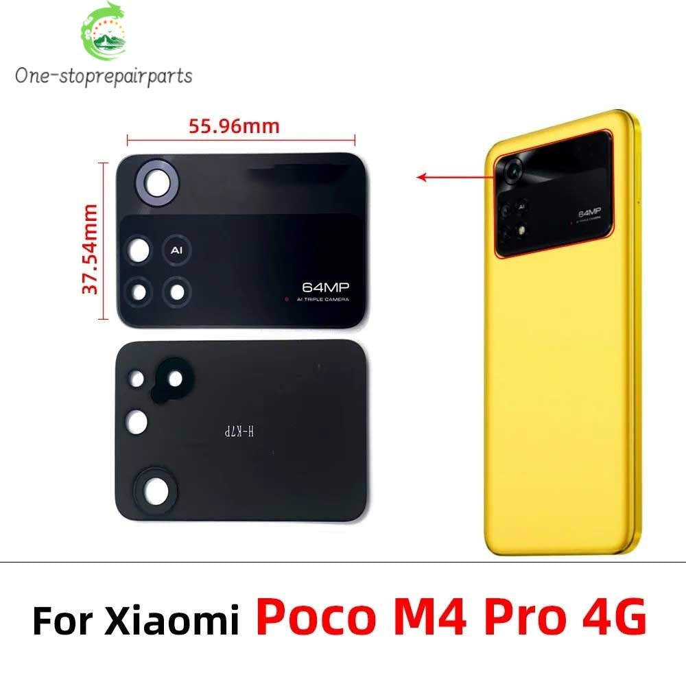 New Camera Glass For Xiaomi Poco F4 X4 M4 Pro F5 Gt 4G 5G Rear Back Camera glass Lens With Glue Adhesive Xiaomi  Xiao mi phone repair parts