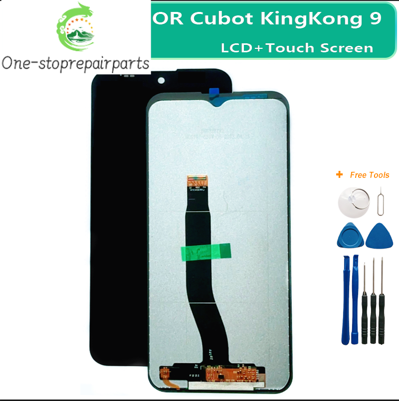 6.58" Original For Cubot KingKong 9 LCD Display + Touch Screen Assembly Replacement Tested Well For Cubot King Kong 9 LCD Other Brand Phone repair parts