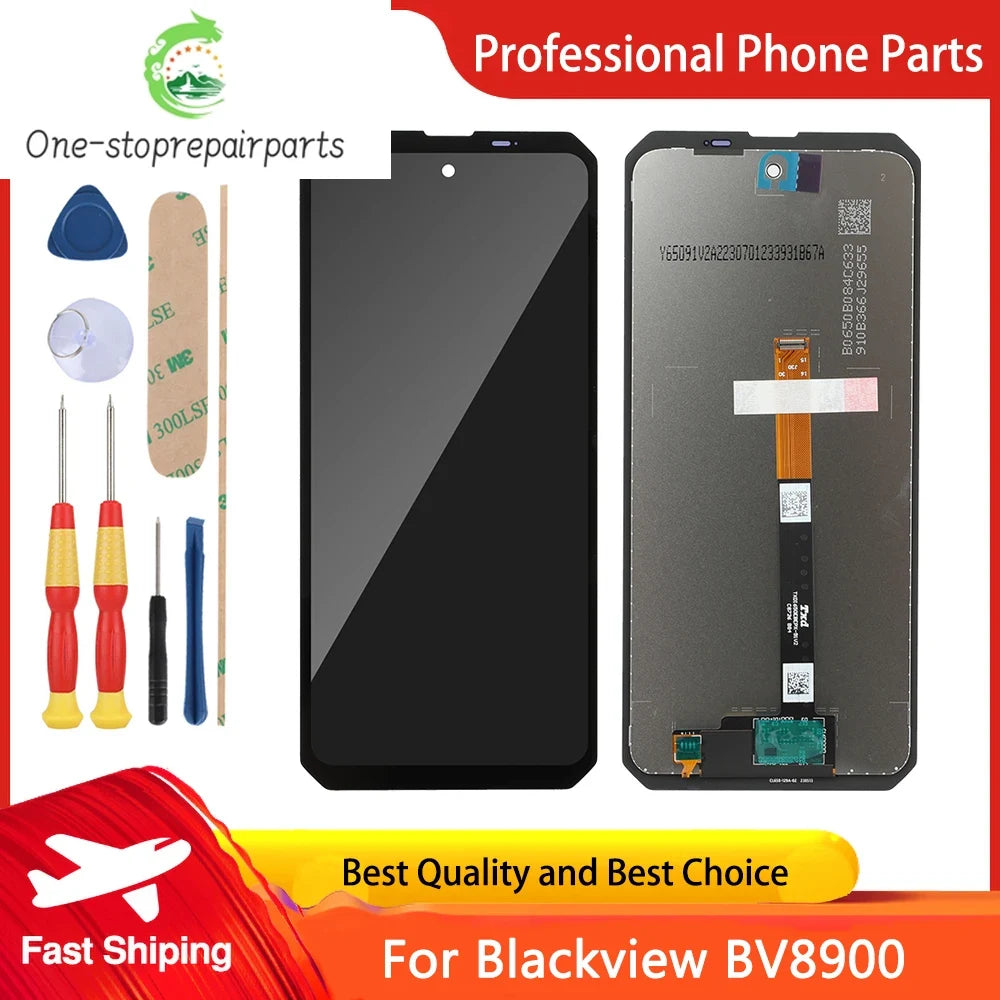 Original LCD Display For Blackview BV8900 Pro Touch Screen Digitizer Assembly Replacement Display LCD + Tools Blackview phone repair parts