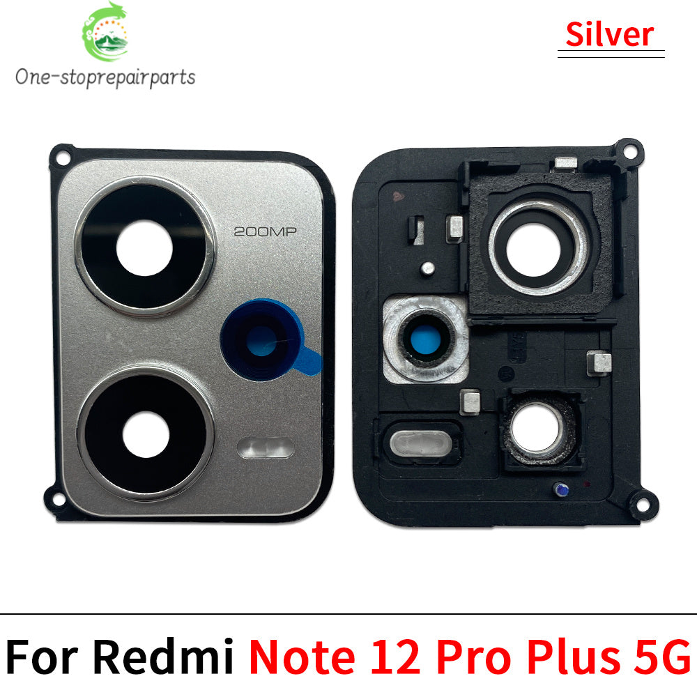 Back Rear Camera Glass Lens Circle Cover With Adhensive For Xiaomi Redmi 12 Note 12 13 Pro Plus 4G 5G Replacement Parts  Xiaomi  Xiao mi phone repair parts