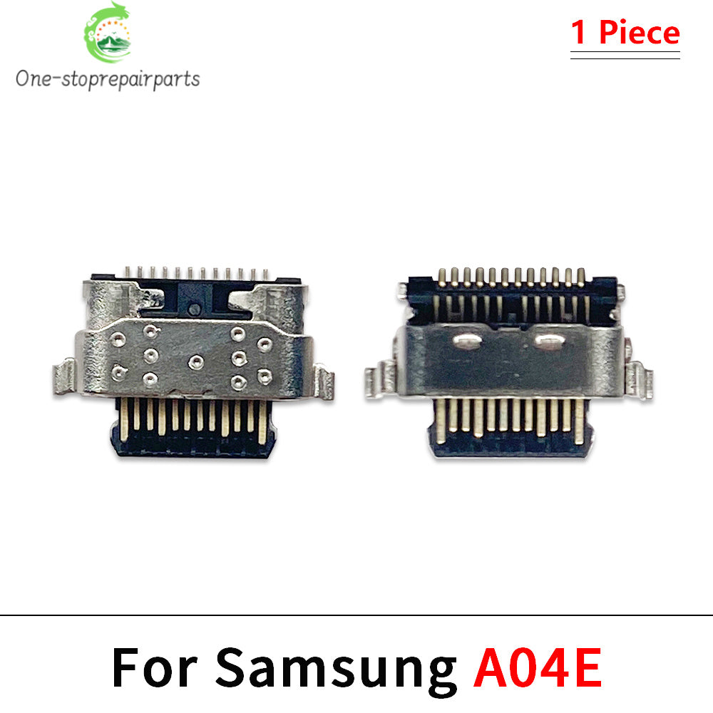 100Pcs,  Micro USB Connector Charging Port Jack Plug For Samsung A14 A04 A04s A04E A24 A34 A54 A05 A05s A13 A23 A33 A53 4G 5G Samsung phone repair parts
