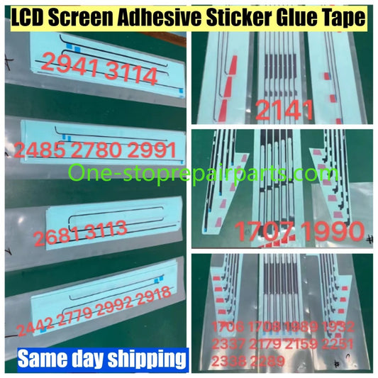 LCD Screen Adhesive Sticker Glue Tape for Macbook A1706 2337 2338 2141 2941 3114 2485 2780 2991 2681 3113 2442 2779 2992 2918