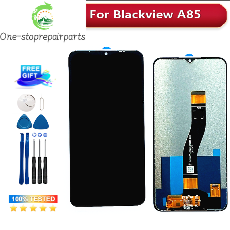 100% Original For Blackview A85 LCD & Touch Screen Digitizer Display Module Assembly Replacement Display LCD + Tools Blackview phone repair parts