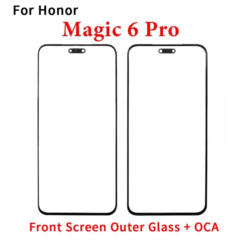 New Front Screen Outer Glass With OCA For Huawei Magic 5 6 Pro Lite / Honor 50 60 Pro SE Lite Huawei phone repair parts