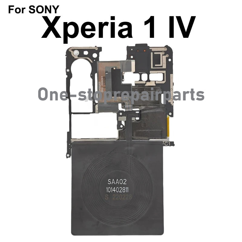Aocarmo For Sony Xperia 1 IV XQ-XQ-CT72 CT62 CT54 CT44 SO‑51C Wireless Charging NFC Module Antenna Motherboard Cover Repair Part Sony phone repair parts