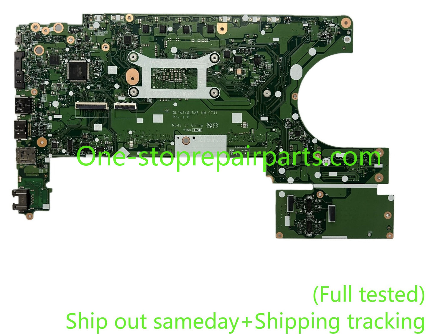 NM-C741 For Lenovo ThinkPad L14 L15 Motherboard With R3-4450 R5-4500 R5-4650 R7-4700 CPU 5B20W77619 5B20W77588 5B20W77594 5B20W77606 5B20W77600 5B21U14049