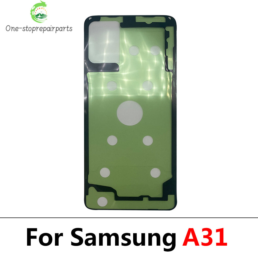 10Pcs， Back Battery Cover Door Sticker Adhesive Waterproof For Samsung A20 A30 A50 A70 A20s A21s A30s A31 A51 A71 A32 A52 A72 Samsung phone repair parts