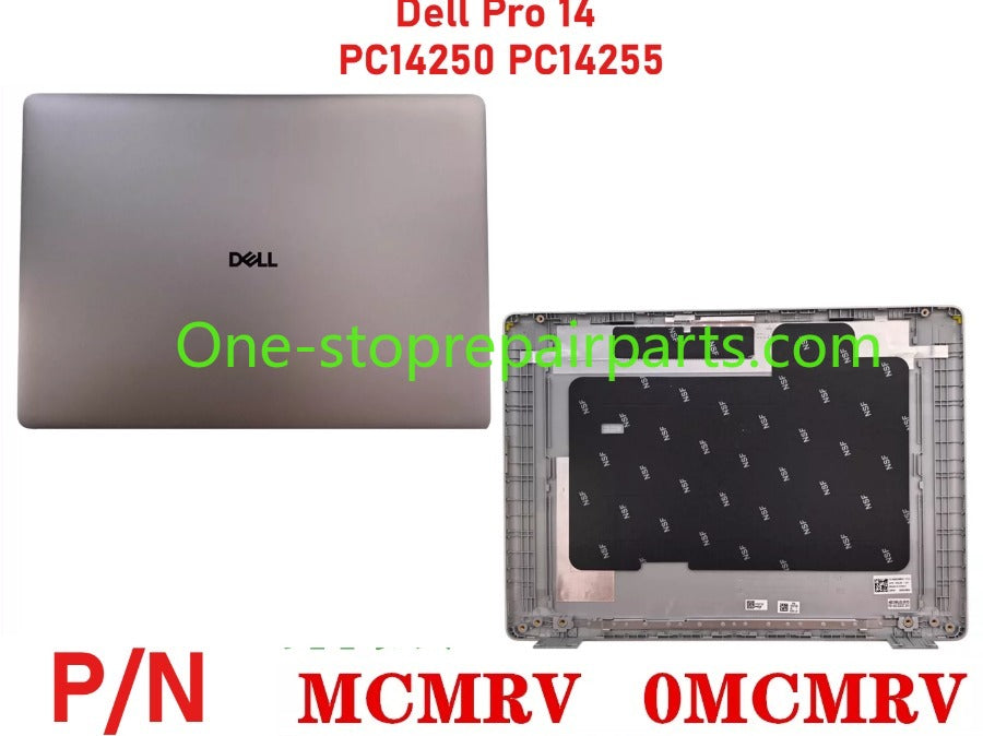 Dell Pro 14 PC14250 PC14255  lcd back cober uppler palmrest bezel bottom hinge cover keyboard touchpad 0K2C6C 0DK0V6 0MCMRV