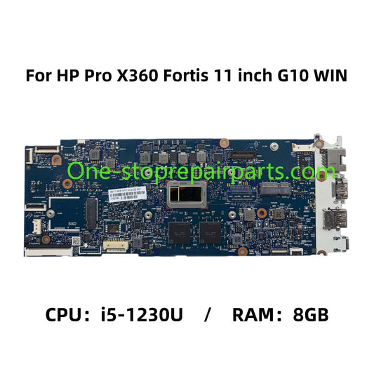 Motherboard for HP Pro X360 Fortis 11 G10 i5-1230U 8GB main system board 6050A3333001 N13122-601 HP Laptop repair parts