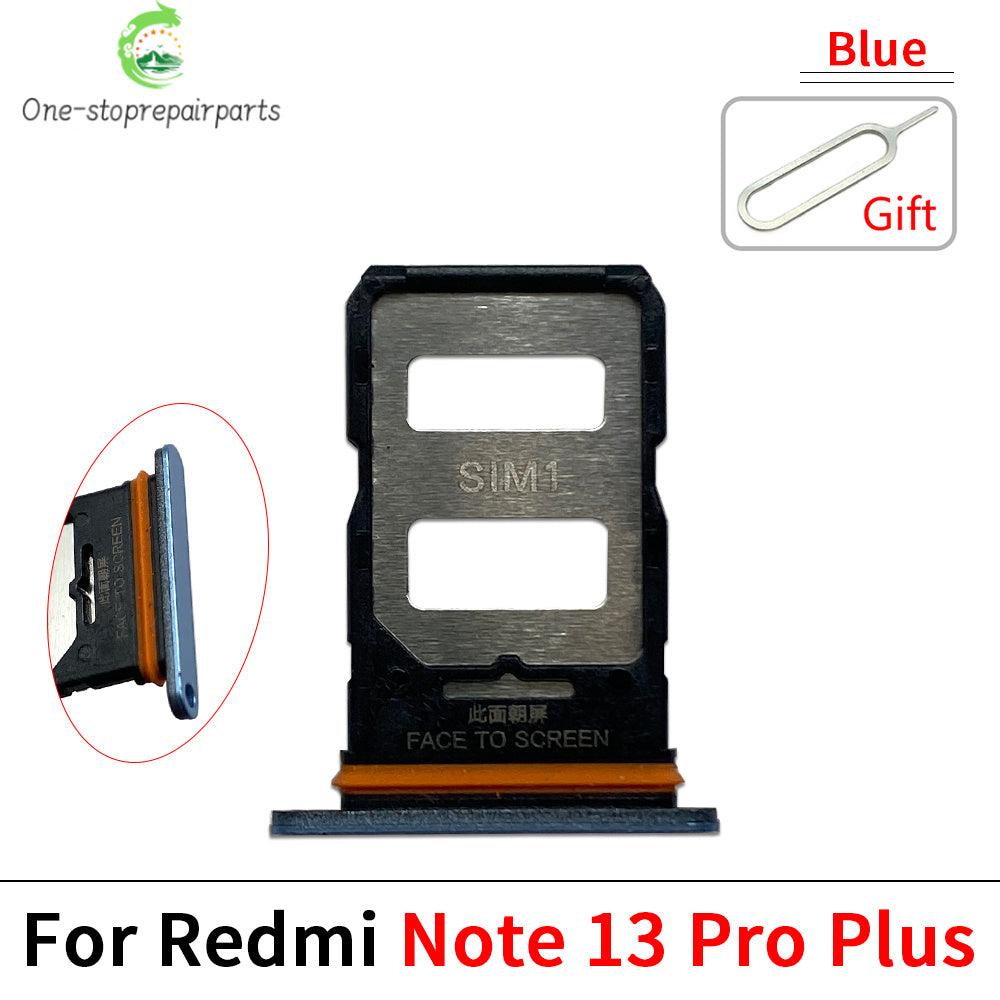 New For Xiaomi Redmi Note 13 Pro Plus 4G 5G SIM Card Tray Slot Holder Adapter Accessories  Xiaomi  Xiao mi phone repair parts