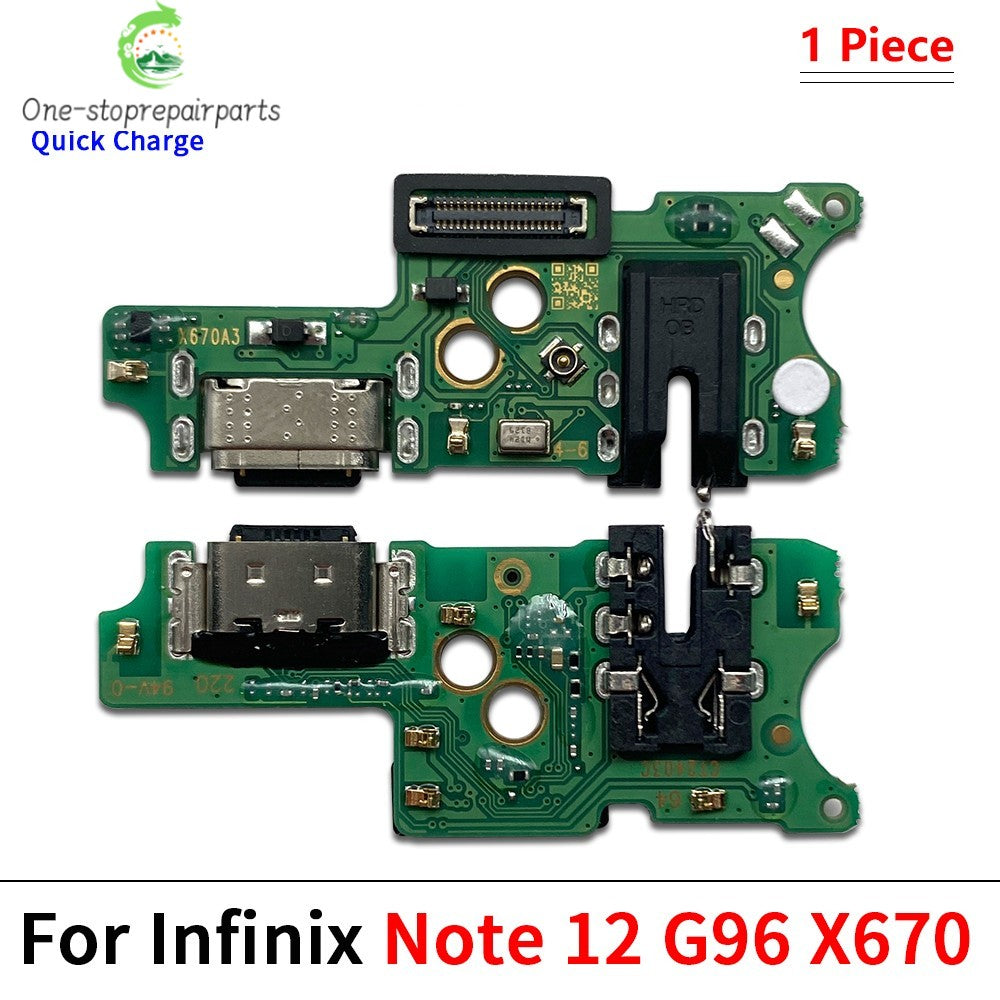 USB Charge Port Dock Connector Charging Board Flex Cable For infinix Note 7 8 8i 12 30 40 Pro 5G Smart 5 6 7 Plus Zero 8 X Pro  infinix phone repair parts