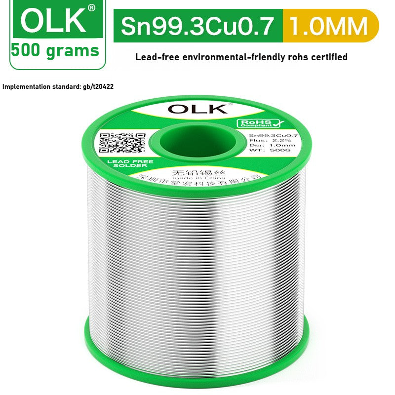 High purity solder wire 63 low temperature with flux rosin core welding household electric soldering iron lead-free solder wire Repair tools