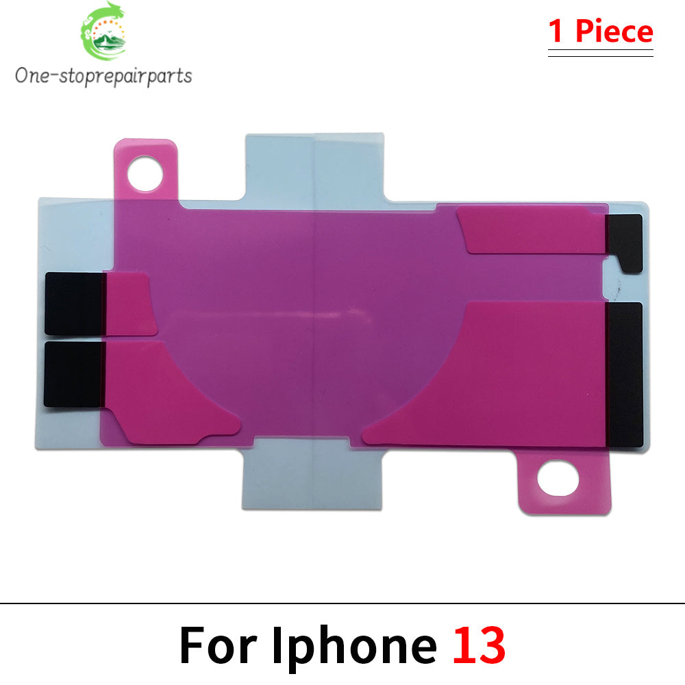 50Pcs/Lot, Battery Adhesive Sticker For iPhone 11 12 13 14 15 16 Pro Max Battery Double Tape Strip Pull Trip iPhone phone repair parts