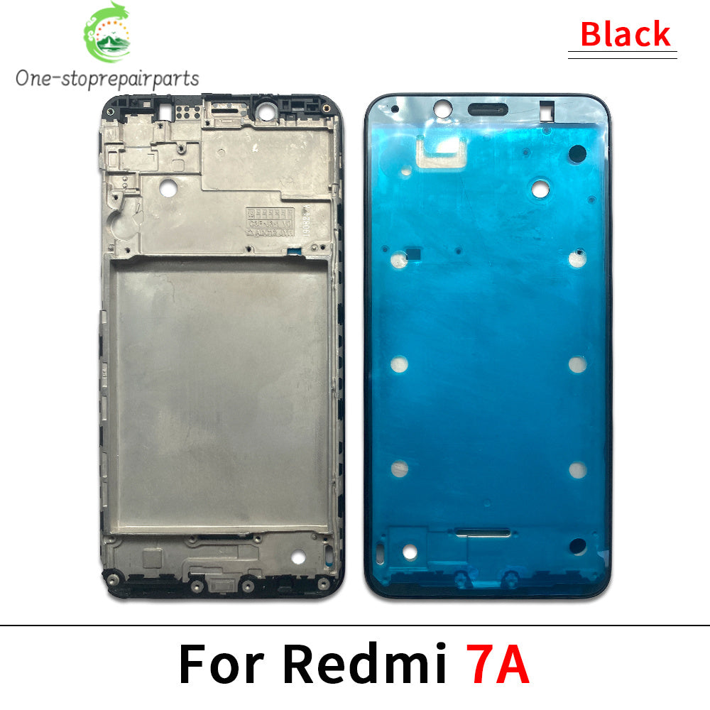 10Pcs Middle Frame Housing For Xiaomi Redmi 7A 8 8A 9 9A 9C 9T 10 10A 10C 12 12C 4G 5G Middle Frame Bezel Plate Cover Rear Bezel  Xiaomi  Xiao mi phone repair parts