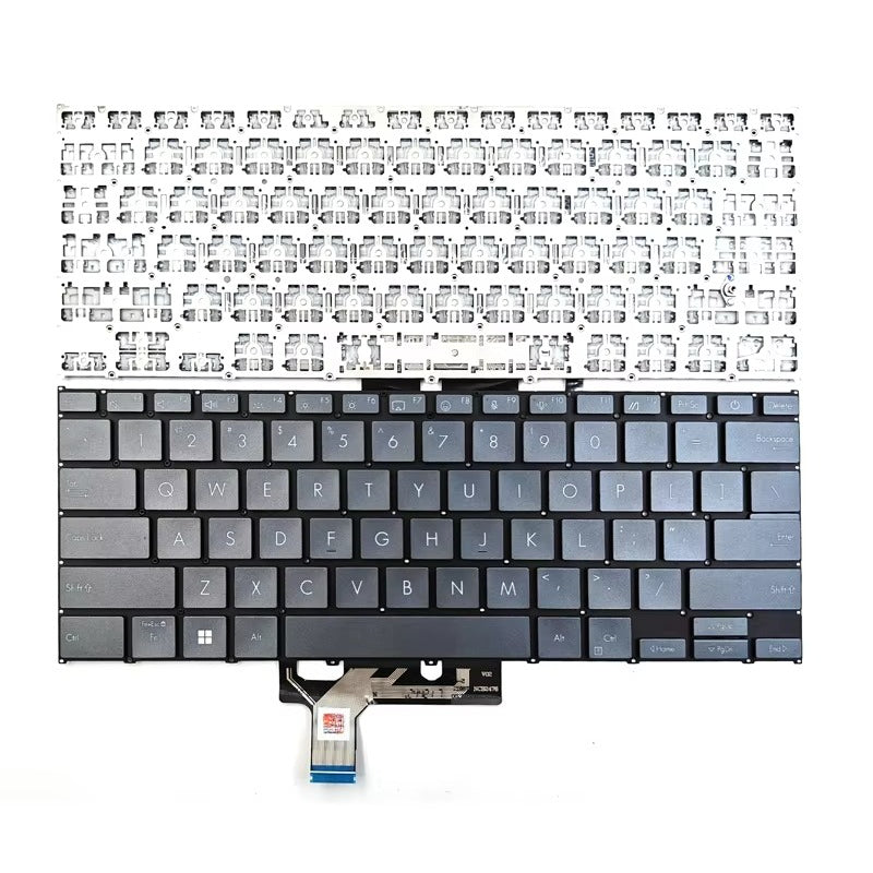 New For Asus ZenBook 14 UX3405CA UX3405MA UX3405 Q415M Gray Laptop Keyboard US ASUS laptop repair parts